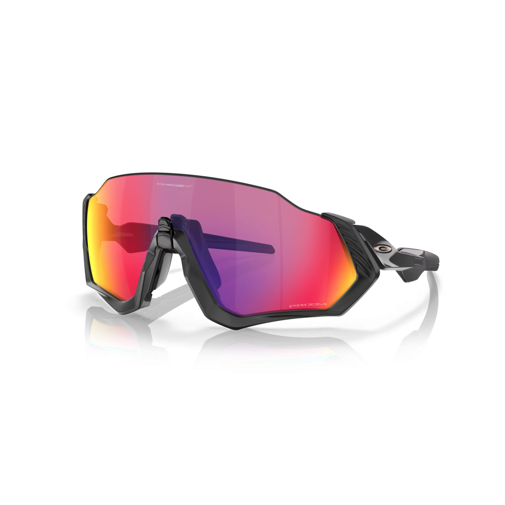 Oakley Flight Jacket Matte Black/Polished Black / Prizm Road