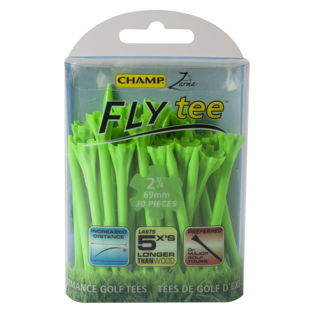  Champ Fly Tees-Neon Groen-69mm