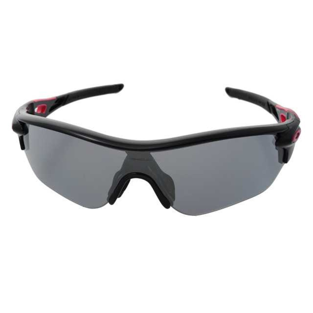 Oakley Radarlock Edge (Asian Fit) Polished Black + Slate Iridium OO9209-02 Zonnebril