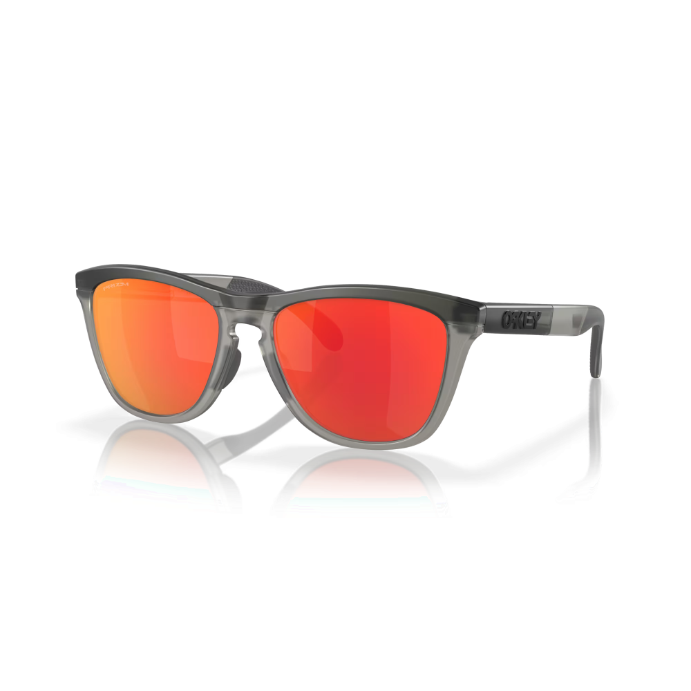 Oakley Frogskins Range Matte Grey Smoke / Grey Ink  / Prizm Ruby