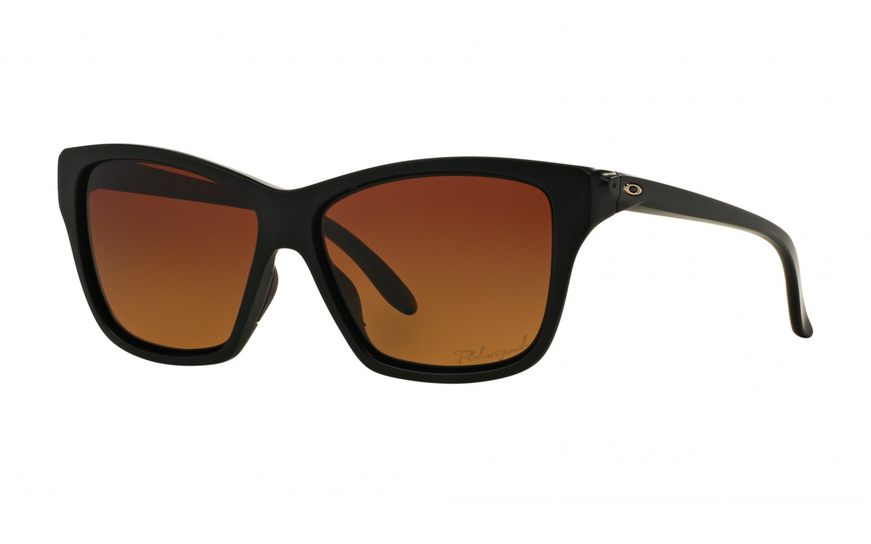 Oakley Hold On - Matte Black / Brown Gradient Polarized - OO9298-01 Zonnebril