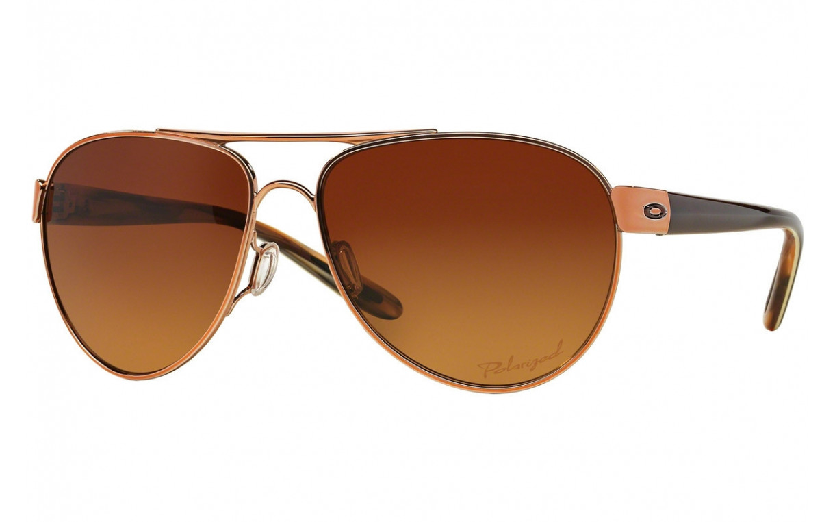 Oakley Disclosure - Rose Gold / Brown Gradient Polarized - OO4110-05 Zonnebril