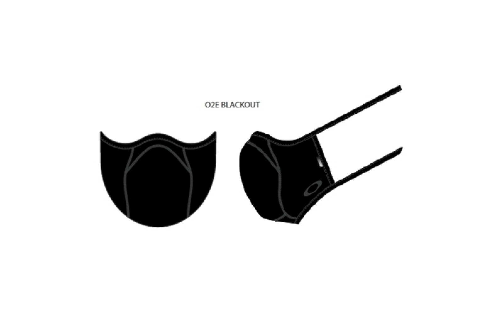Oakley Masker Fitted Light Blackout S/M