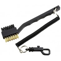 Borstel met spiraalkoord - Zwart