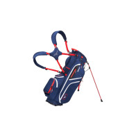 MIZUNO BR-DX STANDBAG – NAVY / RED – 9" TOP / 14-WAY DIVIDER