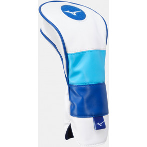 MIZUNO TOUR FAIRWAY HEADCOVER - WHITE/BLUE