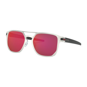Oakley Latch Alpha Matte Silver / Torch Iridium - OO4128-02