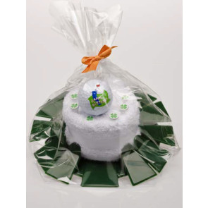 Puttinghole, Handdoek, Golfbal en Tees