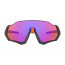 Oakley Flight Jacket Matte Black/Neon Orange / Prizm Trail - OO9401-0437